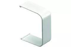 Climaplus air conditioning duct Connection connector 125x75mm RAL 9010 WHITE