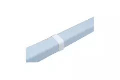 Climaplus air conditioning duct Connection connector 125x75mm RAL 9010 WHITE