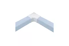 Climaplus air conditioning duct Angle inner bend 125 x 75mm RAL 9010 WHITE