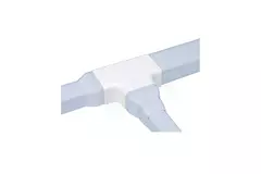 Climaplus air conditioning duct T-piece for mounting duct 125 x 75 mm RAL 9010 WHITE