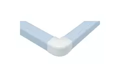 Climaplus air conditioning duct Outer bend 90x65mm RAL 9010 WHITE