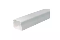 Climaplus air conditioning duct 1,5m duct 70x55mm RAL 9010 WHITE