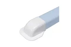 Climaplus air conditioning duct wall cap 70x55mm RAL 9010 WHITE