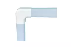 Climaplus air conditioning duct Flat Bend 90x65mm RAL 9010 WHITE
