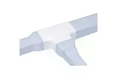 Climaplus air conditioning duct T-piece for duct 90x65mm RAL 9010 WHITE