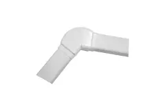 Climaplus air conditioning duct Adjustable bend 90x65mm RAL 9010 WHITE
