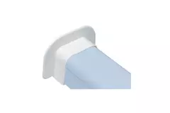 Climaplus air conditioning duct wall rosette 90x65mm RAL 9010 WHITE