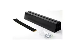 Mounting bar outside unit made of hard PVC, length 450mm