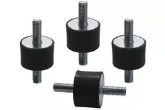 Vibration dampers for outdoor units set of 4 pieces