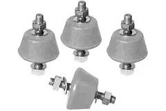 Vibration dampers for outdoor units set of 4 pieces