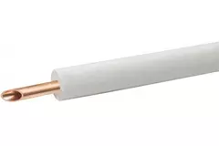 CUPEX single insulated cooling pipe 1/4, 25 meters