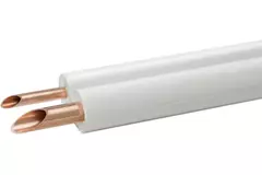 CUPEX insulated double cooling pipe 1/4-1/2, 20 meters