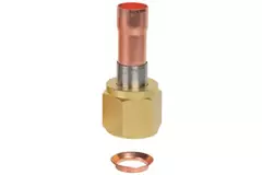 Flexflair FA brazing plug coupling 1/4, + trumpet ring