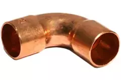 Solder bend 90 ° short version 1/4