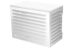 ClimaConnect Air Conditioner and Heat Pump Enclosure, Small, RAL 9010 White