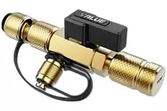Universal schrader puller for 5/16 and 1/4