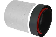 Connecting piece for insulated pipe diameter 160mm