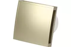 Bathroom extractor fan Ø 100 mm gold - design T100G