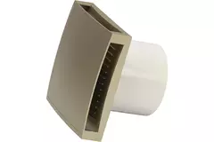 Bathroom extractor fan Ø 100 mm gold - design T100G
