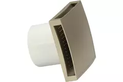 Bathroom extractor fan Ø 100 mm gold - design T100G