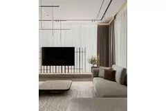 Ergovent plasterable frameless linear grille 1050 mm with 75 mm connection diameter - modular - 1 slot