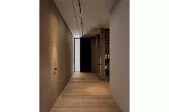 Ergovent plasterable frameless linear grille 1050 mm with 75 mm connection diameter - modular - 1 slot