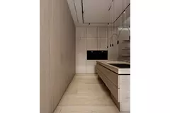 Ergovent plasterable frameless linear grille 1050 mm with 75 mm connection diameter - modular - 1 slot