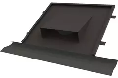 Thermoduct flat horizontal roof duct diameter 200 for pitched roof