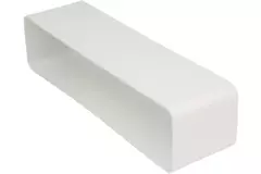 Plastic female coupler rectangular 220x90 mm - KSF29