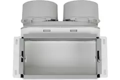 UniflexPlus wall manifold top connection 2x Ø90 mm