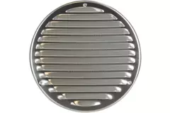 Metal ventilation grille round Ø200 mm stainless steel - MR200i