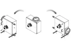 Box fan motor outside airflow - MPS 225 E2 21