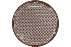 Metal ventilation grille round Ø125 mm brown - MR125B - RAL8016