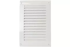 Wall grille 250x170 mm white - N25