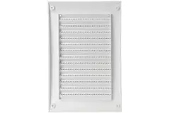 Wall grille 250x170 mm white - N25