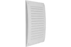 Wall grille 250x170 mm white - N25