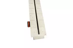 Ergovent plasterable frameless linear grille 1050 mm with 75 mm connection diameter - modular - 1 slot