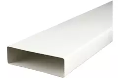 Rectangular plastic ventilation duct 220 x 55m L=0.5 metre - K25-0.5
