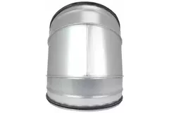 Round spiral bend 45° Ø 315mm for spiral duct