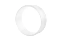 Spiral safe male coupler Ø 100 mm for spiral duct - bespoke RAL9010