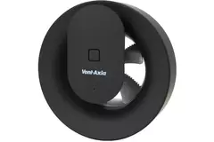 Svara Bathroom Fan with Timer, Humidity and Light Sensor, 100-125 mm (App-Controlled) BLACK