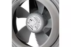 Svara Bathroom Fan with Timer, Humidity and Light Sensor, 100-125 mm (App-Controlled) BLACK