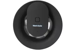 Svara Bathroom Fan with Timer, Humidity and Light Sensor, 100-125 mm (App-Controlled) BLACK