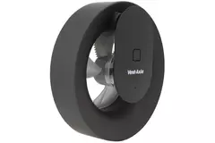Svara Bathroom Fan with Timer, Humidity and Light Sensor, 100-125 mm (App-Controlled) BLACK