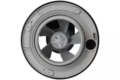 Svara Bathroom Fan with Timer, Humidity and Light Sensor, 100-125 mm (App-Controlled) BLACK