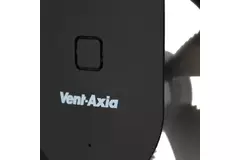 Svara Bathroom Fan with Timer, Humidity and Light Sensor, 100-125 mm (App-Controlled) BLACK