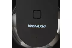 Svara Bathroom Fan with Timer, Humidity and Light Sensor, 100-125 mm (App-Controlled) BLACK