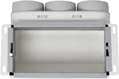 Vent-Axia Uniflexplus wall manifold top connection 3 x Ø69 incl. 2 x Ø69mm sealing covers