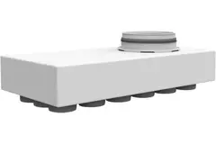 Vent-Axia Uniflexplus main distributor 18 x Ø69mm bottom connection Spout Ø180mm