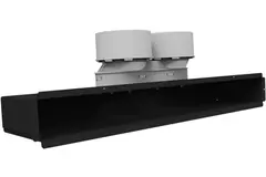 UniflexPlus linear manifold for ceiling or wall connection 2x 90 mm diameter